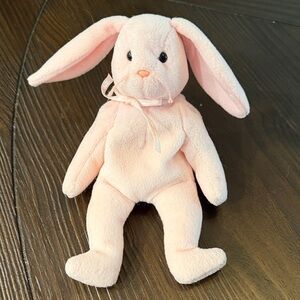 “Hoppity”Soft Pink Plush Beanie Baby
